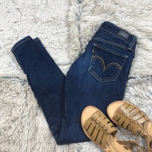 Levi’s 535 Legging Denim Low Rise Skinny Jeans